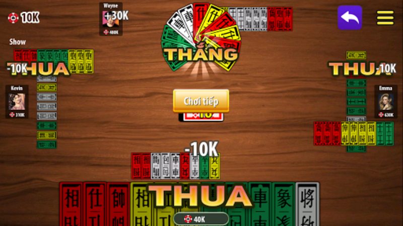Các vòng đánh và cách tính điểm khi chơi game bài tứ sắc